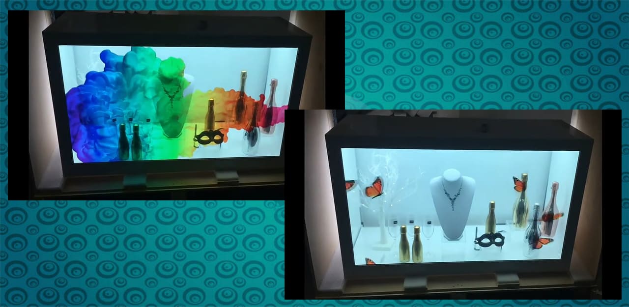 harga lapisan kaca mirror gerak hologram